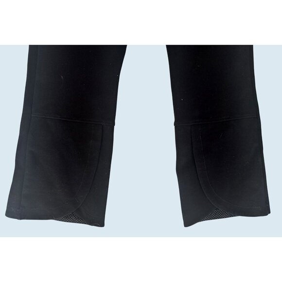 ANTHROPOLOGIE The Essential Collection Black Tulip Hem Trouser Pant Sz 10 - Picture 6 of 8
